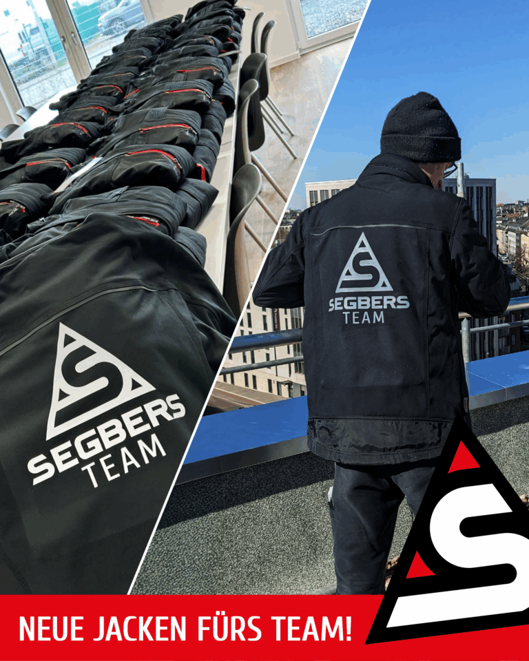 Neue Jacken fürs Team